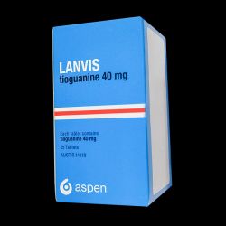 Ланвис (Тиогуанин) таблетки 40мг 25шт в Томске и области фото