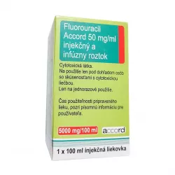 5-Фторурацил Accord (Евросоюз) концентрат для инъекц. раствора 5г : 50мг/мл 100мл 1 фл. фото