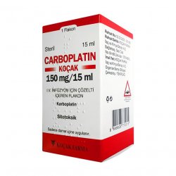 Карбоплатин (Carboplatin) Коцак 10мг/мл 15мл (150мг) 1шт в Томске и области фото