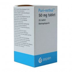 Пури-нетол (Пуринетол, Меркаптопурин) в таблетках 50мг N25 в Томске и области фото